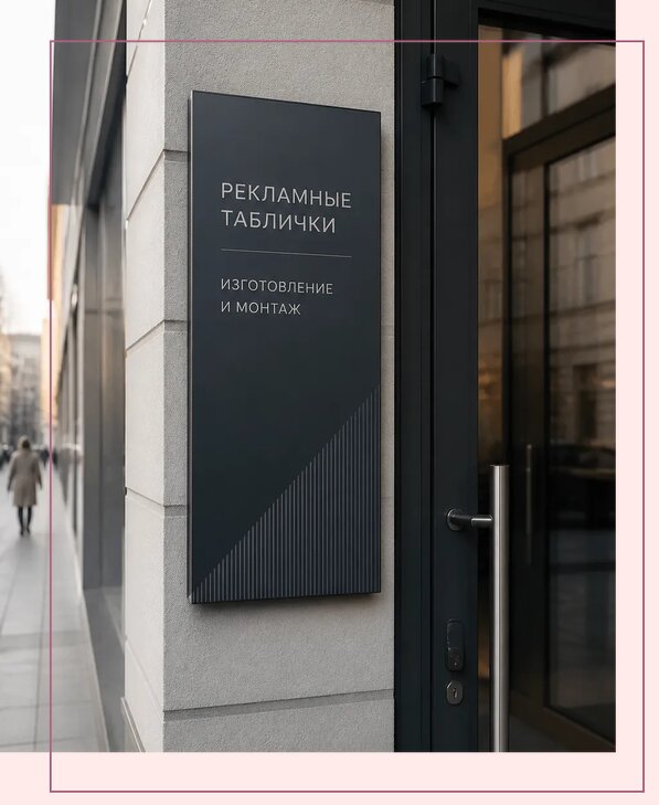 Рекламные таблички в Сатке по цене от 4655 р. | Аванза-Стк