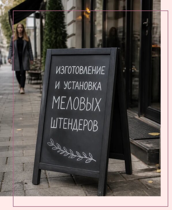 Меловые штендеры в Сатке по цене от 6724 р. | Аванза-Стк