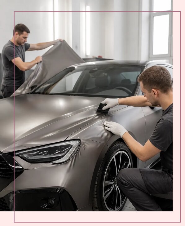 Оклейка автомобилей в Сатке по цене от 25860 р. | Аванза-Стк
